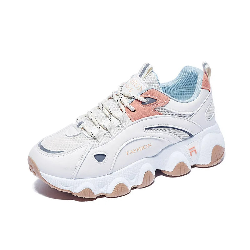 woman fashion shoes  shoes woman sneakers female students all-match thick-soled Street casual