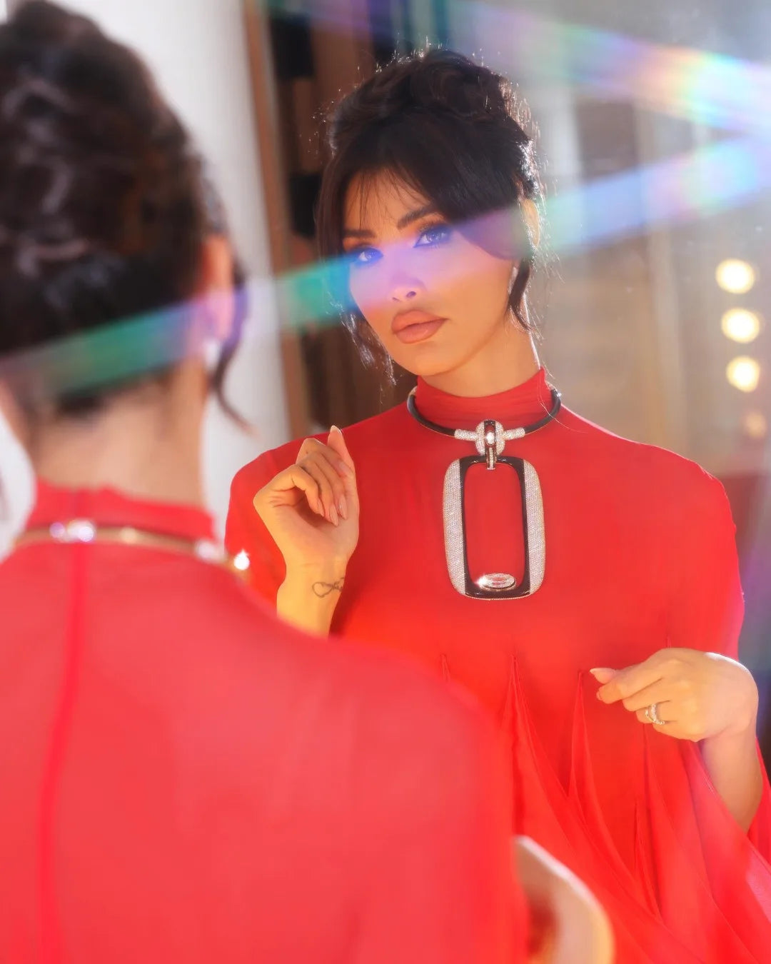 Amazing Red Ruffles Celebrity Dress Unique Design Ruched Organza Pageant Party Dresses Birthday Dress 2025 Formal Evening Dresse