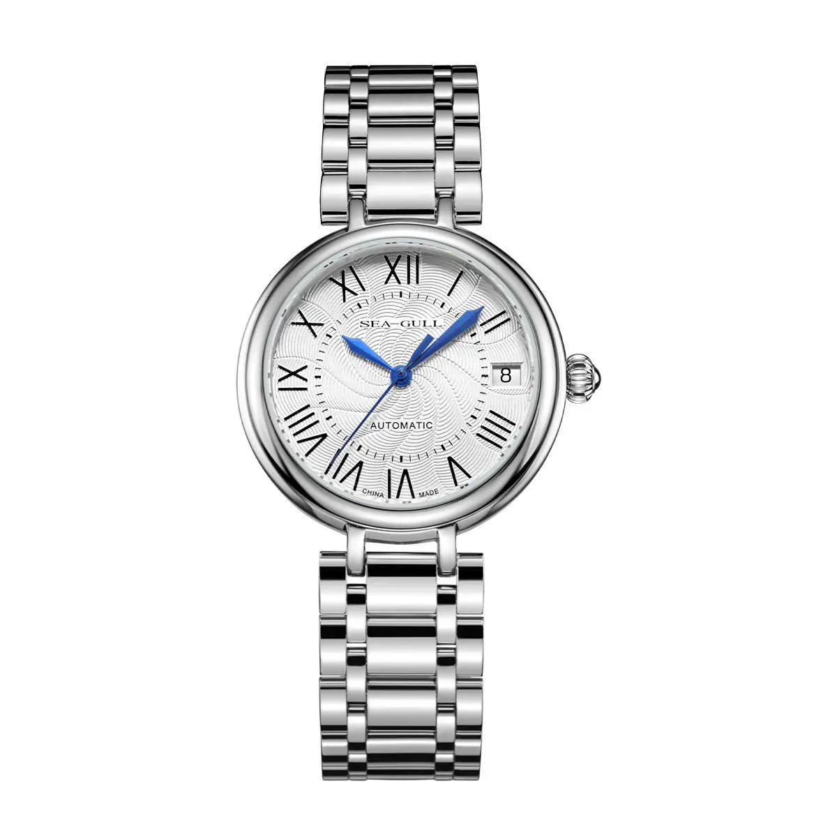 2023 Seagull Ladies Watch Automatic Mechanical Wristwatch Ultra-Thin Casual Simple Roman Holiday Sapphire Women Watch 816.417L