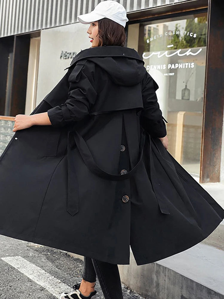 Women Winter Jacket Hooded X-Long Thick Faux Fur Padded Parkas Woman Distachable Plus Size Coat kurtka puchowa damska z futrem