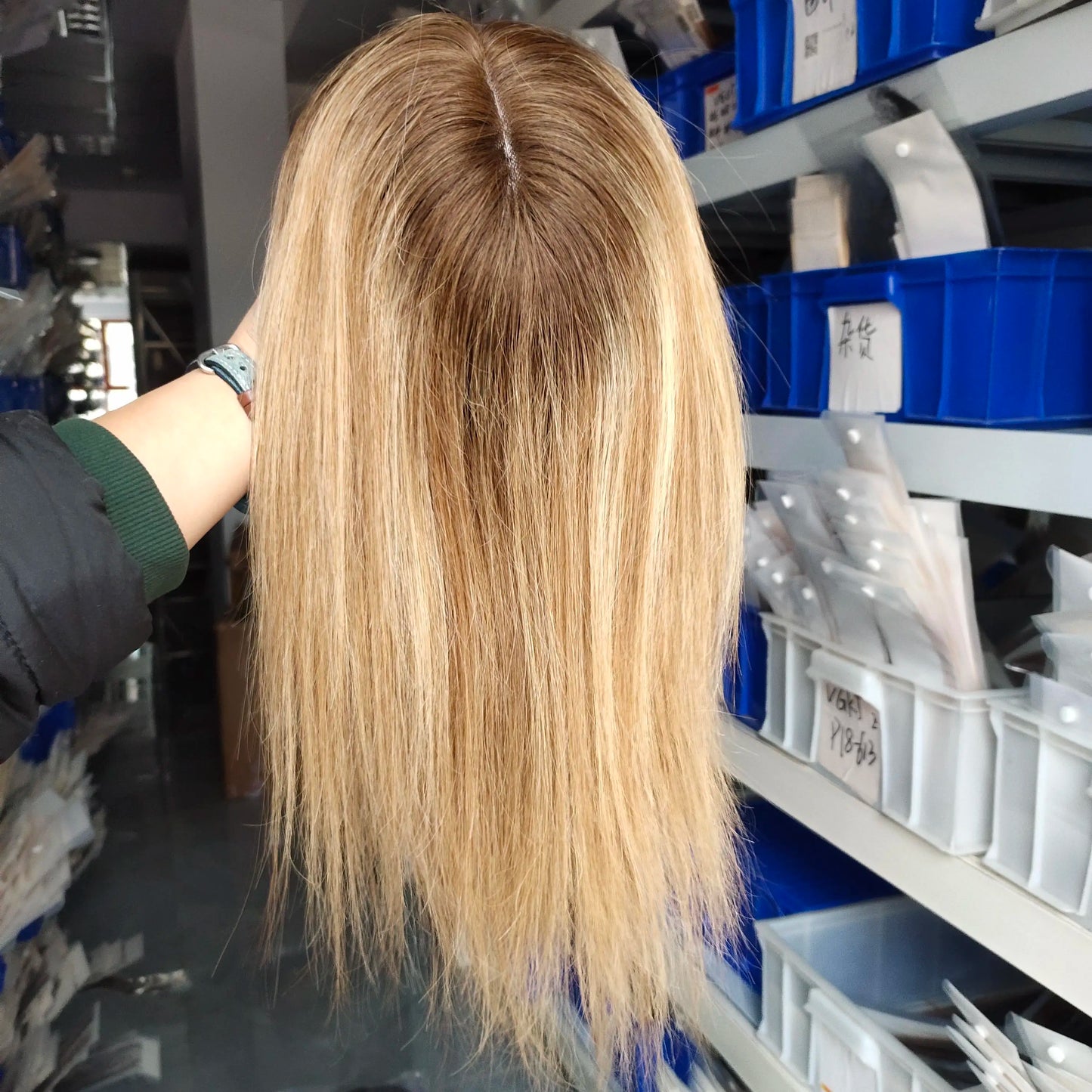 Moresoo Virgin Hair Topper Human Hair 12 Months Virgin Hair Piece High Quality Brazilian Hair 6*7Inch Base for Women Hair Piece