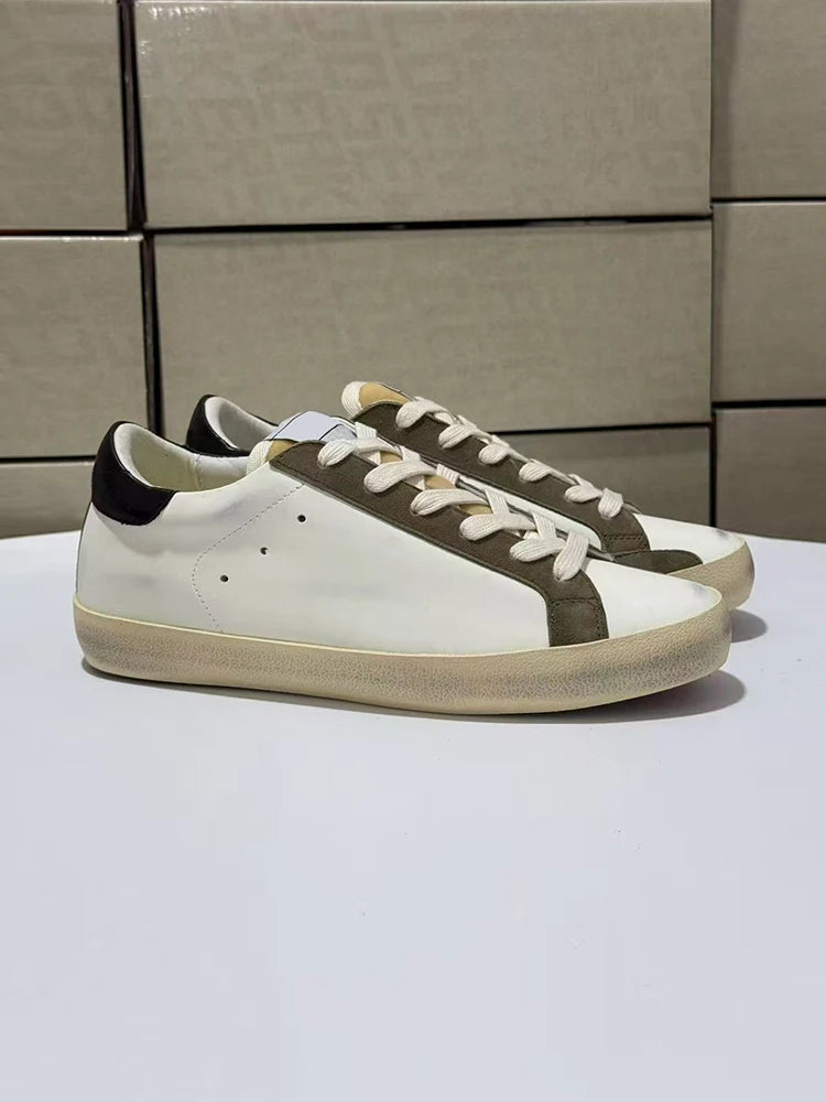 Spring Summer Fashion Party Casual Low-top Shiny Shoelaces Shoes Women's Sequins Round Toe Patchwork Flat Bottom Sports Shoes