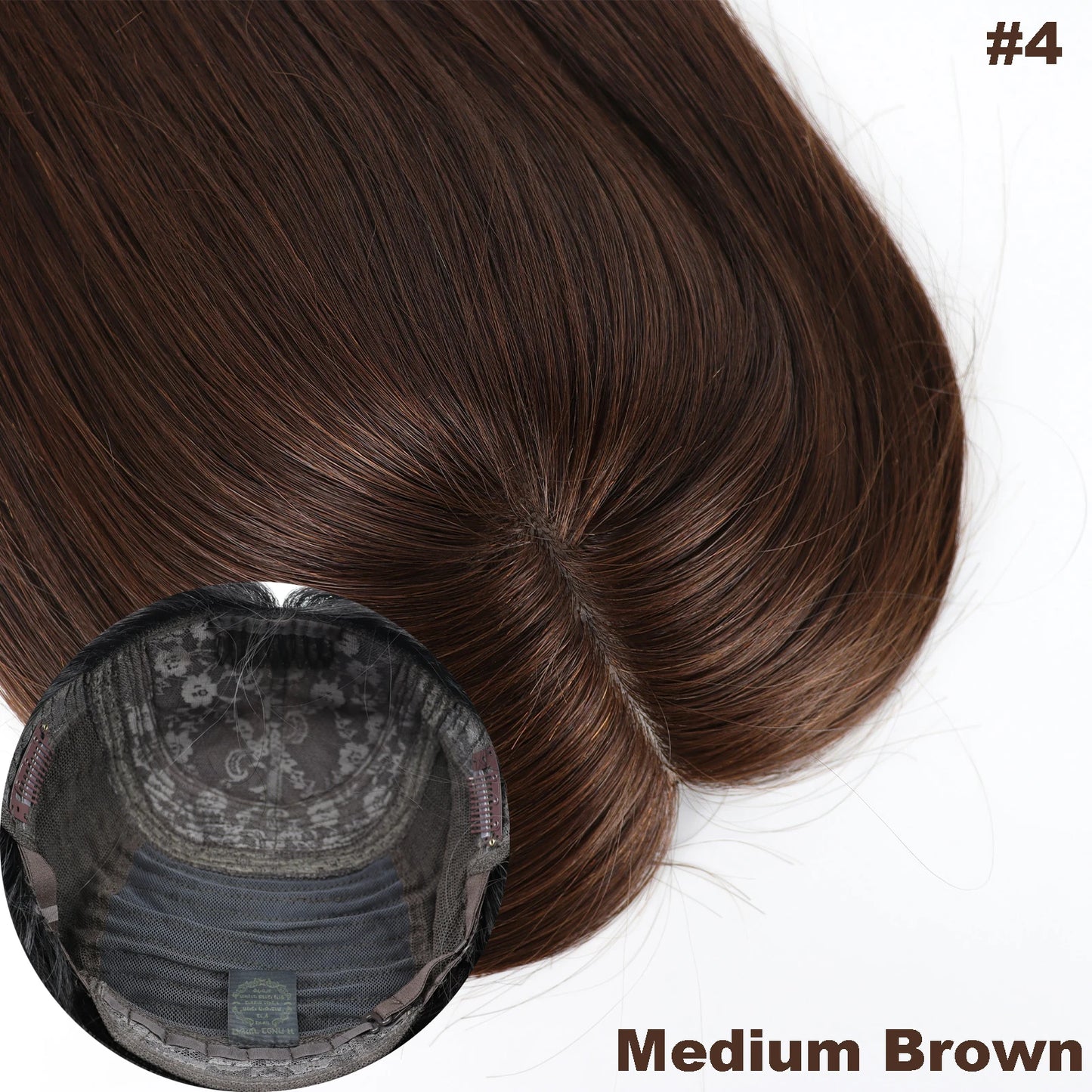 Brown Skin Silk Top Jewish Wig Bob Wig Straight Virgin European Human Hair Sheitels Kosher Wig Same Length #4 #2 #1b Available