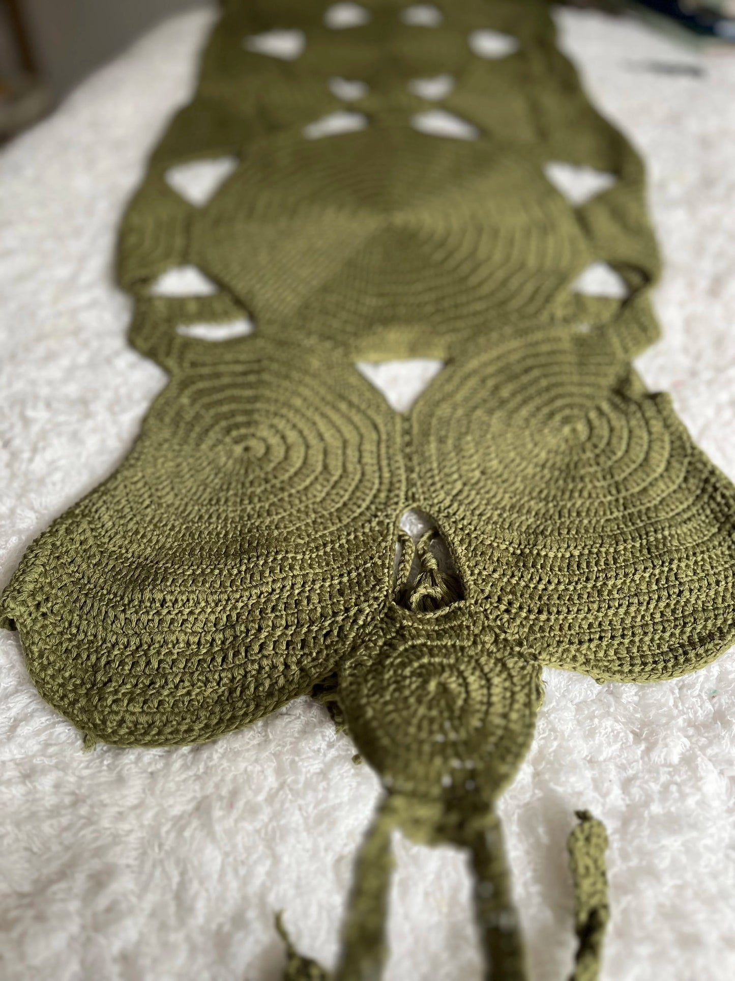 Bungalow Handmade Crochet Midi Dress Cream For Sexy Women Fashion Cut Out Halter Vacation Dress Club Party Hollow Out Dress