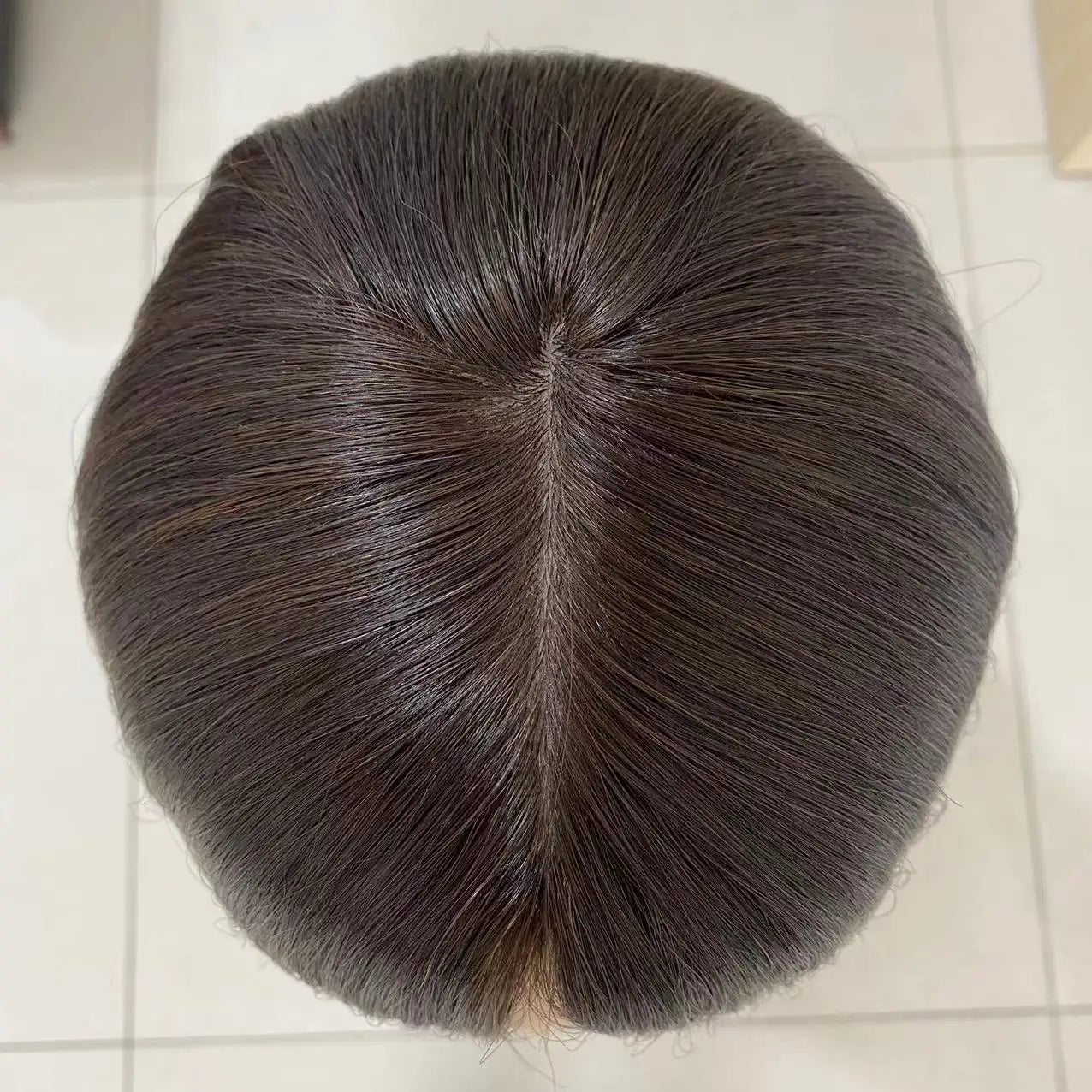 Brown Skin Silk Top Jewish Wig Bob Wig Straight Virgin European Human Hair Sheitels Kosher Wig Same Length #4 #2 #1b Available