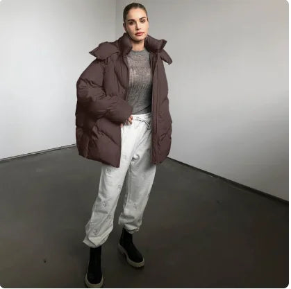 2025 Women Winter coat Stylish Thick Warm Parkas