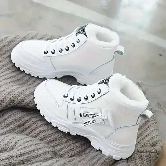 Winter Snow Boots for Women Casual High-top Shoes Warm Womens Sneakers Platform Ankle Boots Plus Size 45 Zapatillas De Mujer New