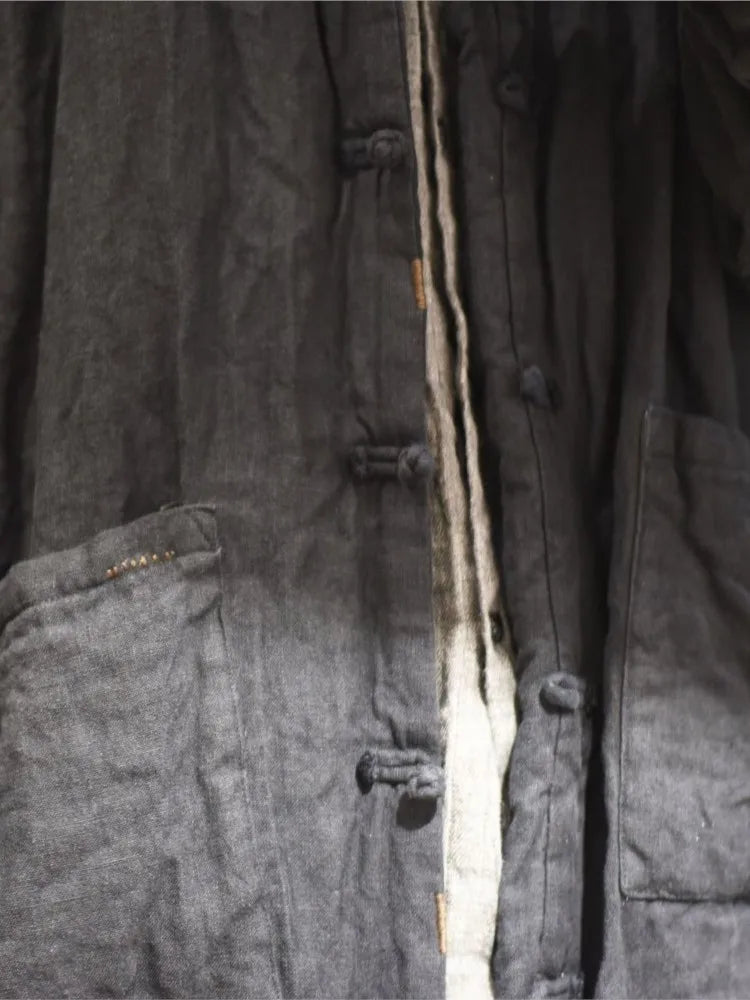 Women Winter Padded Long coat Parkas Ladies Vintage Topcoat Female 2024 Stand Collar Parkas