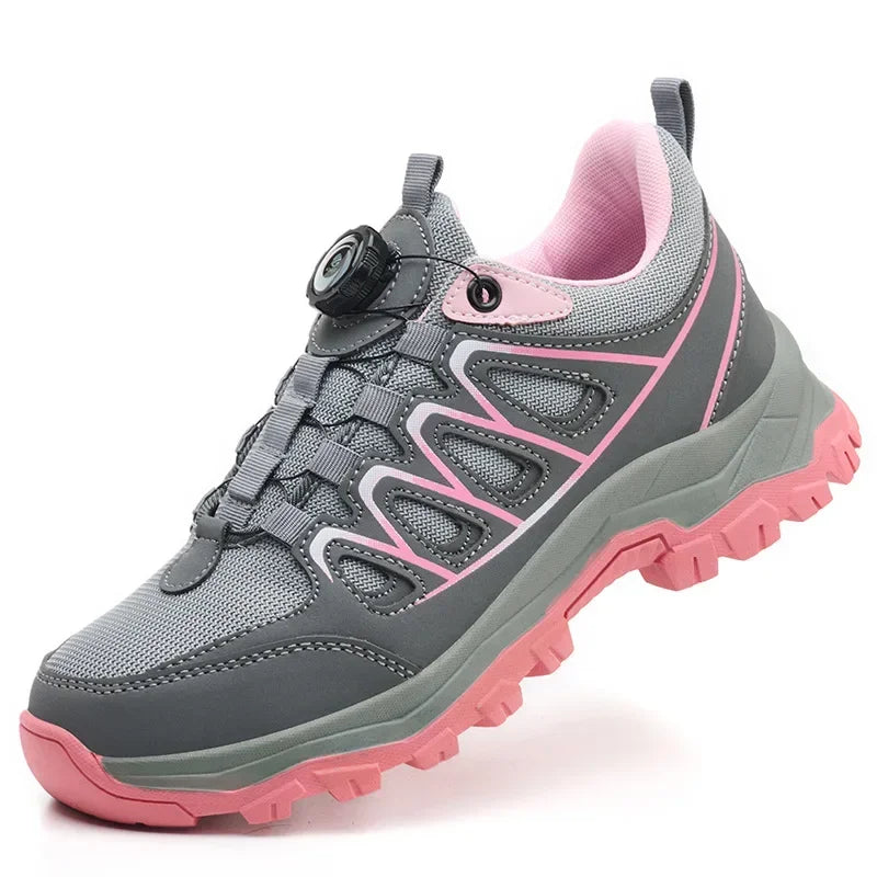 industrial safety tennis shoes for women lightweight work safety shoes steel toe work boots for women anti Puncture sneakers