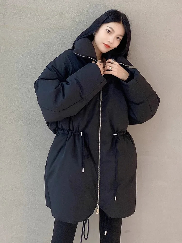 2025 Women Winter coat Stylish Thick Warm Parkas