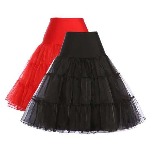 Women 50s Petticoat Skirts Tutu Crinoline Underskirt