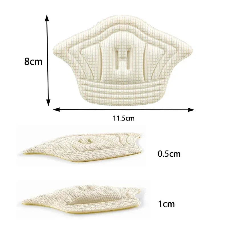 2-20pcs Insoles Patch Heel Pads for Sport Shoe Adjustable Size Feet Pad Pain Relief Cushion Insert Insole Heel Protector Sticker