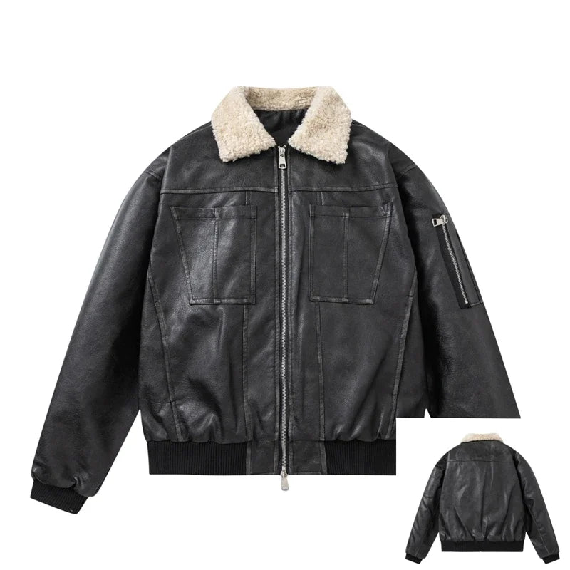 Winter Coats Woman 2024 New in Outerwears Jackets for Women Offers Female Outer Faux Fur Coat Women's Motorcycle Leather Jacket
