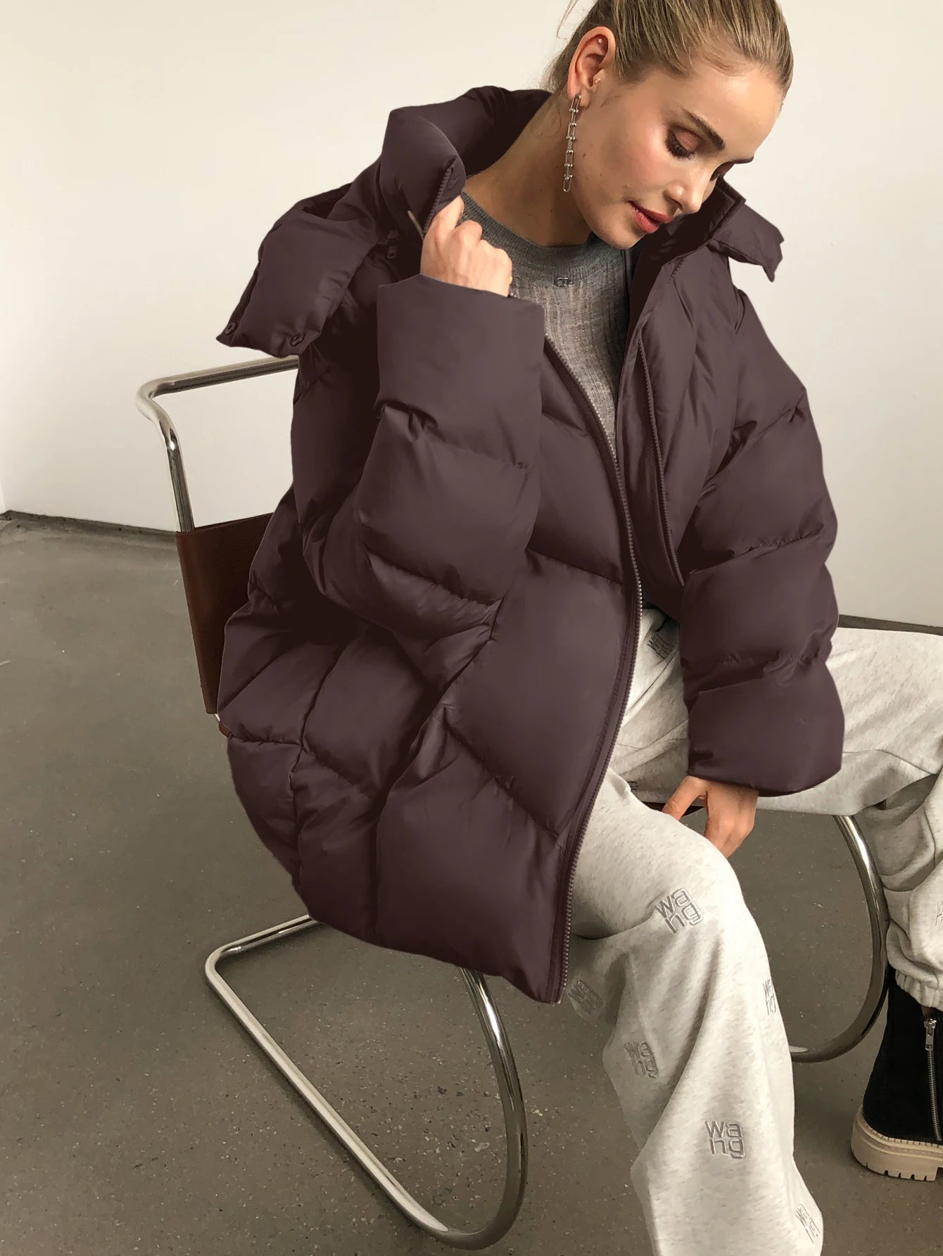 2025 Women Winter coat Stylish Thick Warm Parkas