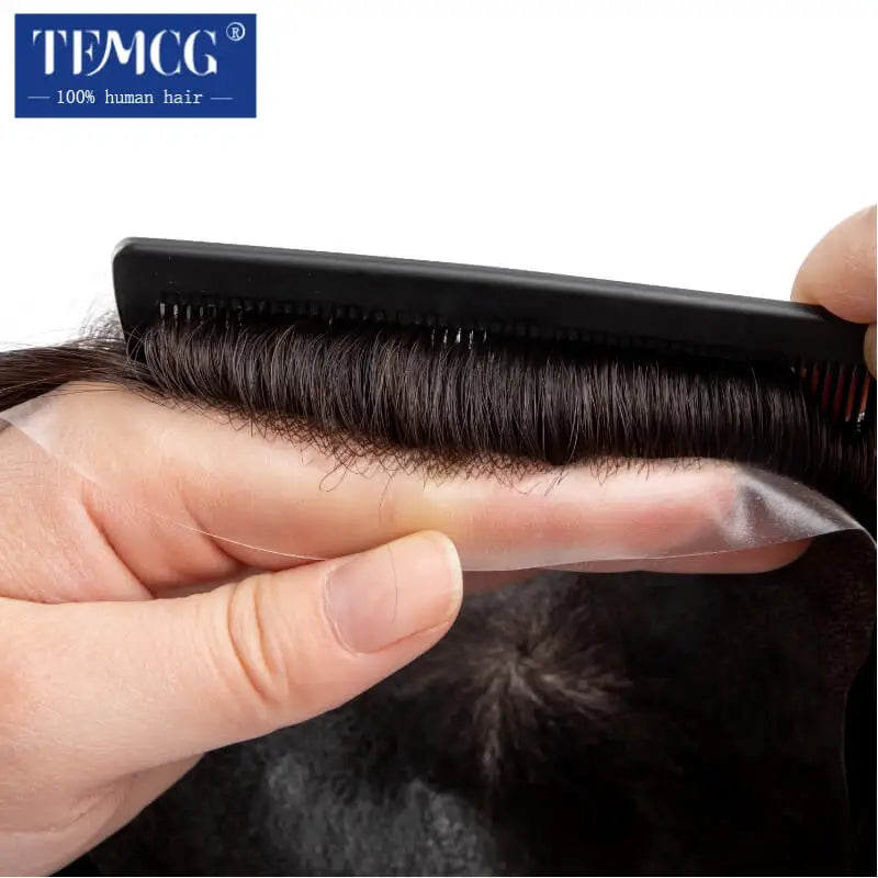 Topper For Women Injected Skin 100% Chinese Cuticle Remy Virgin Human Hair Wigs Straight Topper Silky Hairpieces for Woman