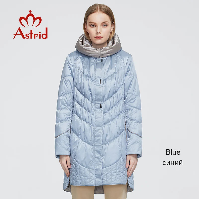 Astrid jacket winter women coat Casual female Parkas Female Hooded Coats solid ukraine Plus Size fashion style best AM-5810