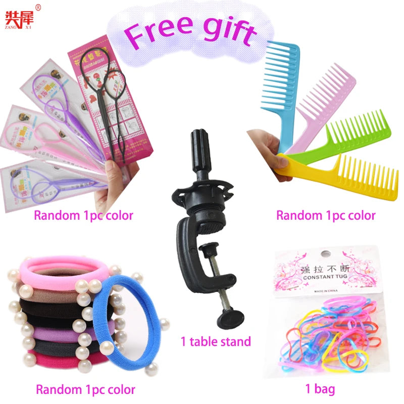 High Grade Mannequin Head  100%Real Natural Human Hair 24" Hairdressing Head Dummy Dolls Blonde Hair Training Head With Shoulder