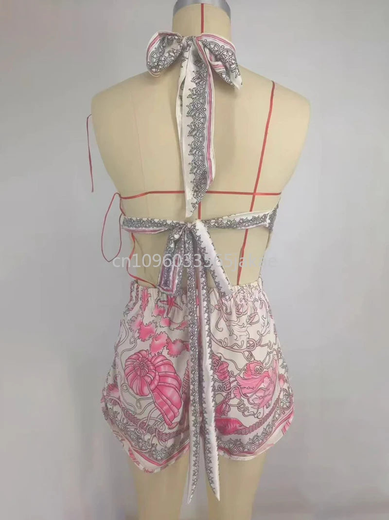 luxury design women's bikini sets designer brand lady sexy bellyband shorts sets