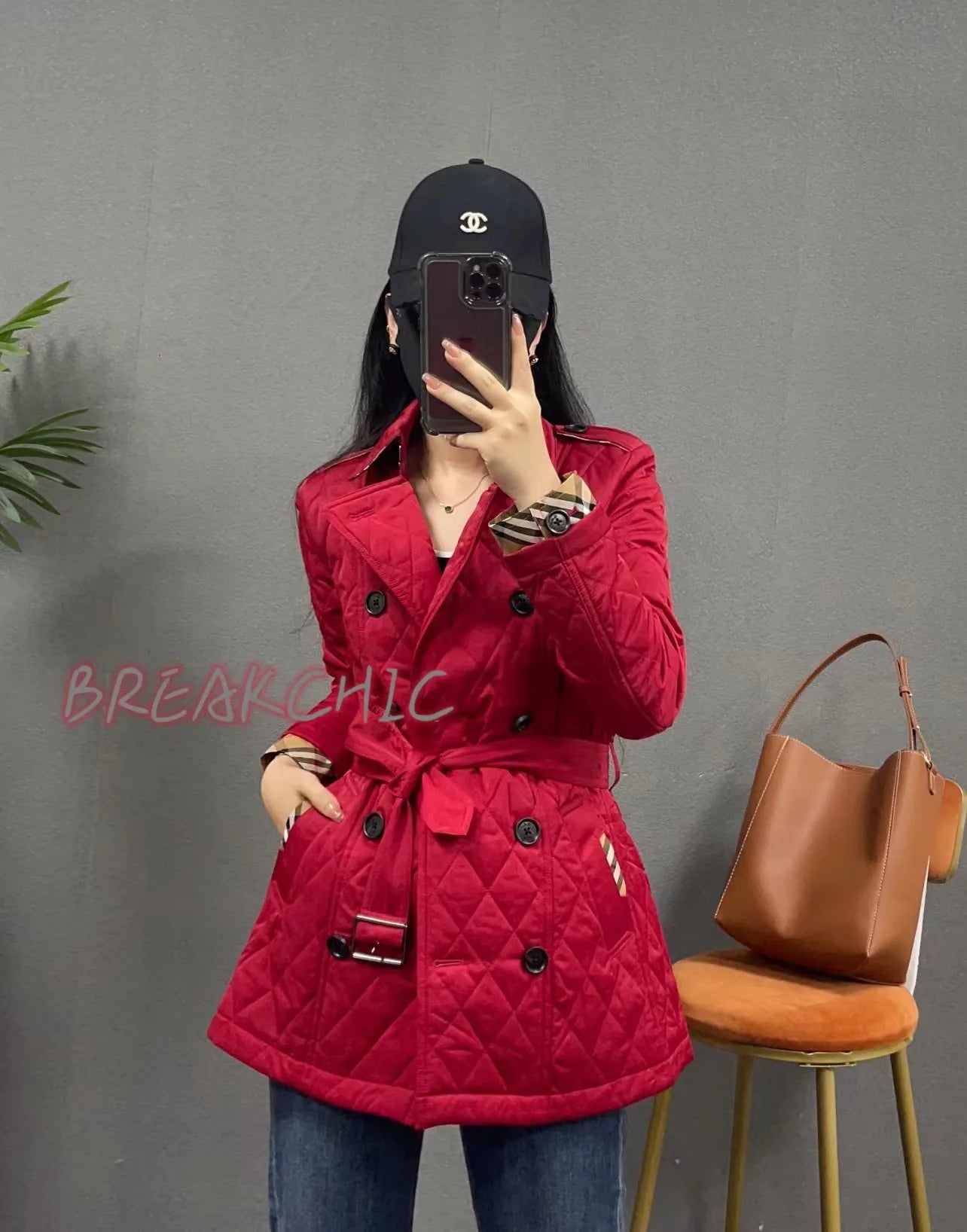 Luxury Quality Three Solid Color Cotton Long Sleeves Winter Coats Jacket For Women