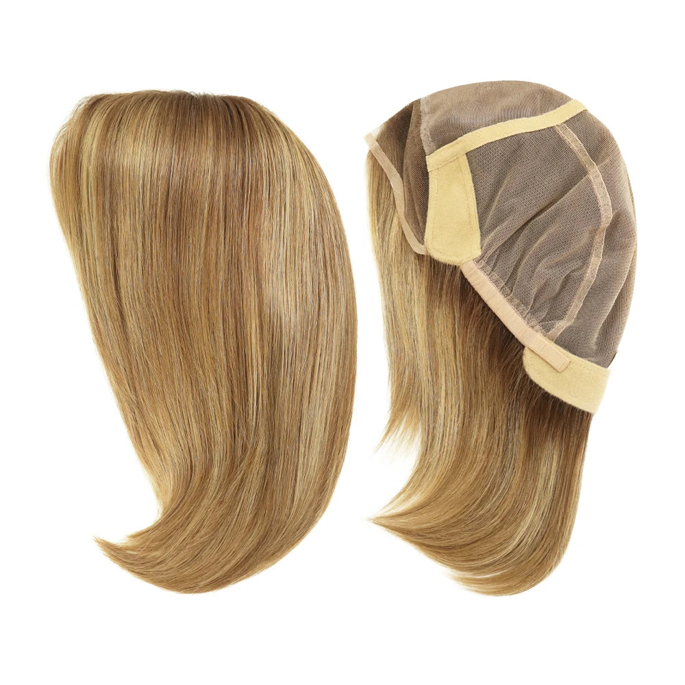 EW73- 6" European Virgin Hair Wig Natural French Lace Front Short Human Hair Women's Wigs