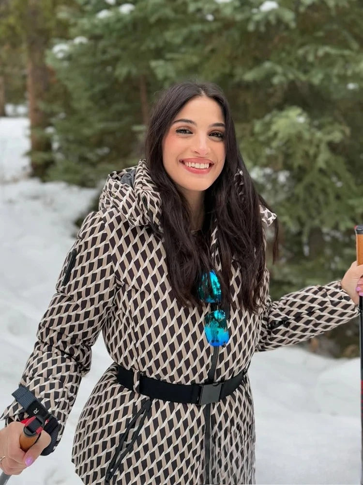 KONDALA Vintage Solid Women Oversized Jackets Zipper Sashes Hooded Pockets Thick Coats Fashion 2025 Autumn Winter Holiday Coats