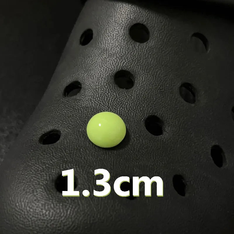Cute Marine Animal Sleep Crocodile Noctilucent Shoe Charms for Crocs Decorations Garden Sandals Clogs Pins Slipper Accessories
