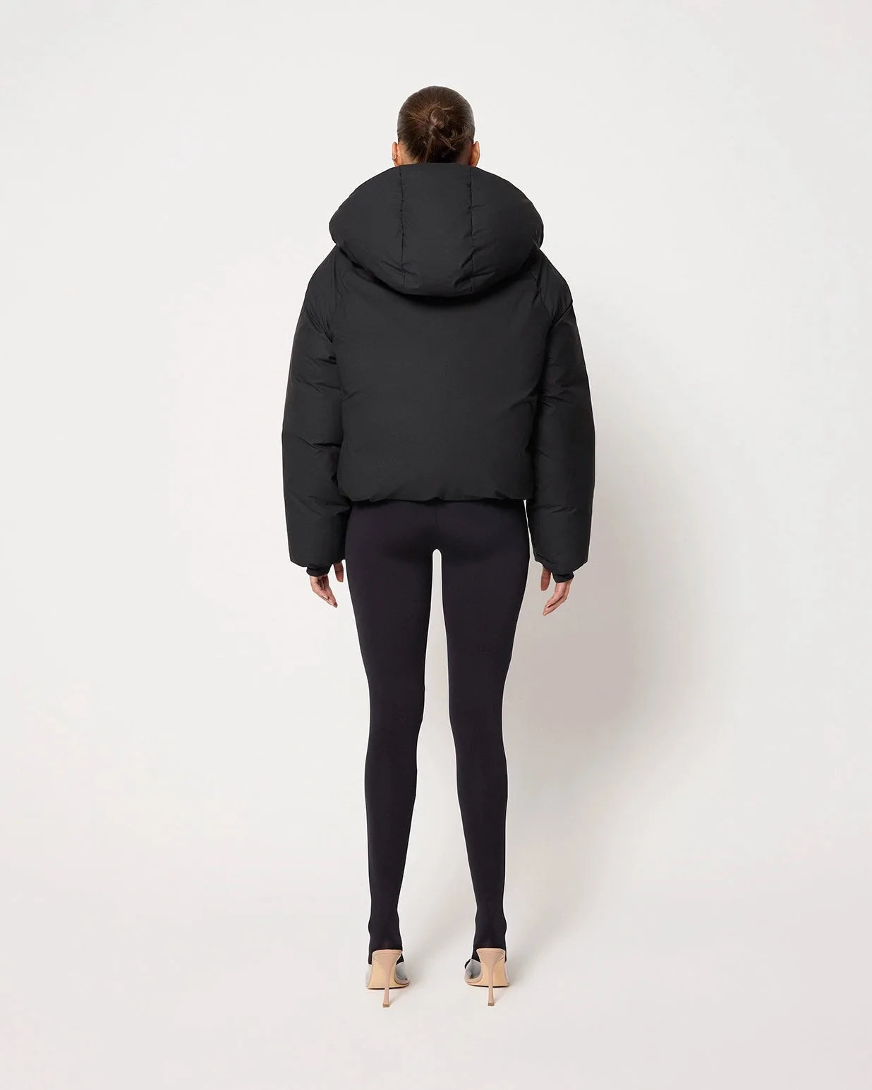 Kylie same style KHY detachable hooded zippered cotton jacket DROP002 thick warm bread coat