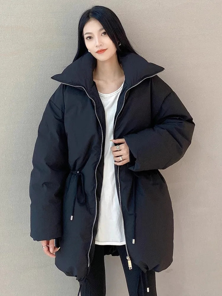 2025 Women Winter coat Stylish Thick Warm Parkas