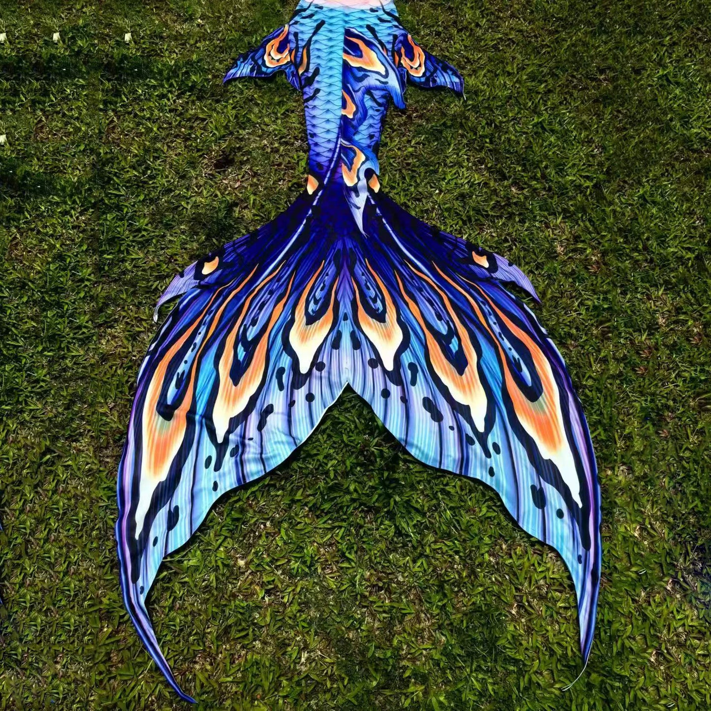 Mermaid Big Tail Costume Swimsuit Handmade Sewn High Quality Mermaid Tail Oceanarium Swimming Photography Costume