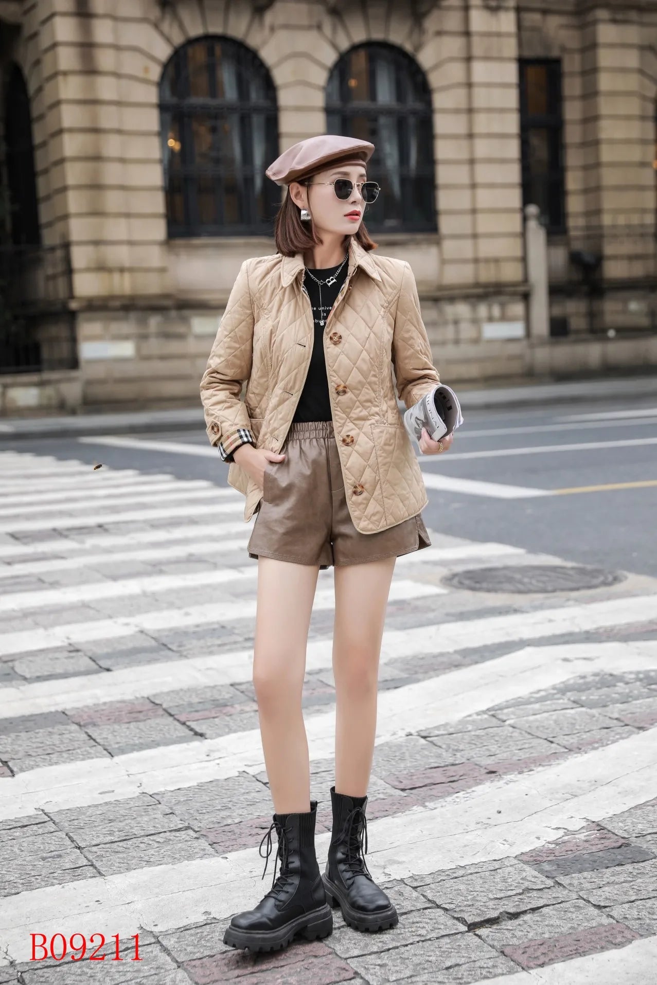 Luxury Quality Solid Color Cotton Long Sleeves Winter Thin Coats Jacket For Women