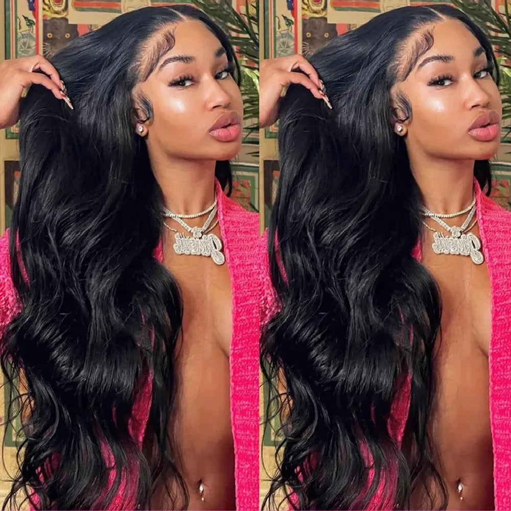 13x4 Hd Lace Frontal Wig 13x6 Lace Front Human Hair Wigs For Black Women 30 32 Inch Body Wave Lace Front Wig Brazilian Hair Wig