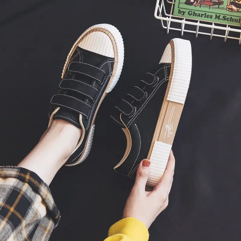 Ladies Shoes Canvas Women Footwear High On Platform Low Black Stylish Offer Price 39 Sale Quality New In Light With 2025 A