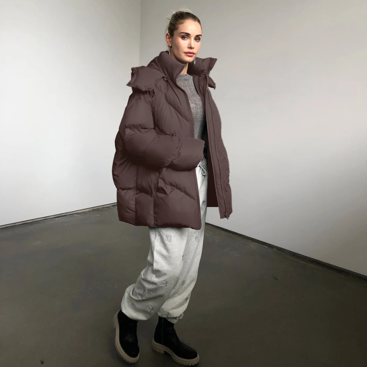 2025 Women Winter coat Stylish Thick Warm Parkas
