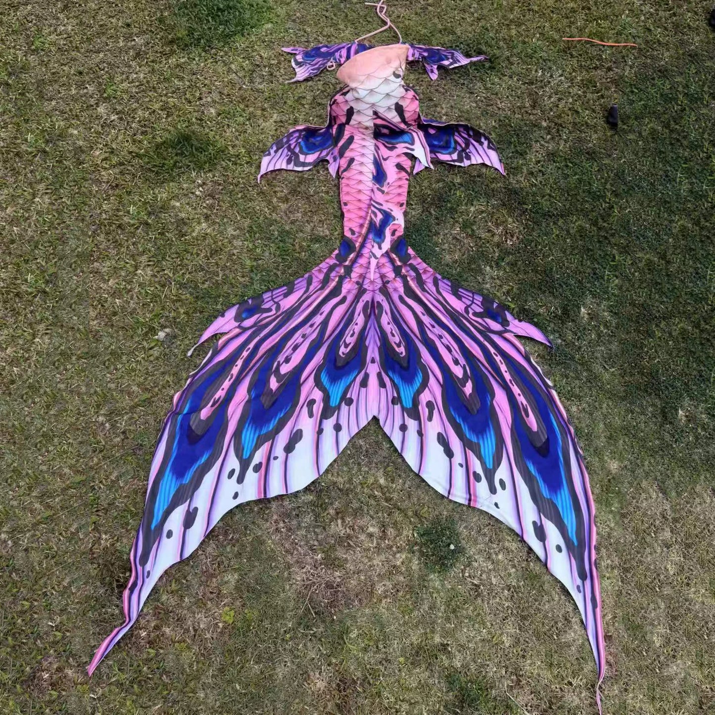 Mermaid Big Tail Costume Swimsuit Handmade Sewn High Quality Mermaid Tail Oceanarium Swimming Photography Costume