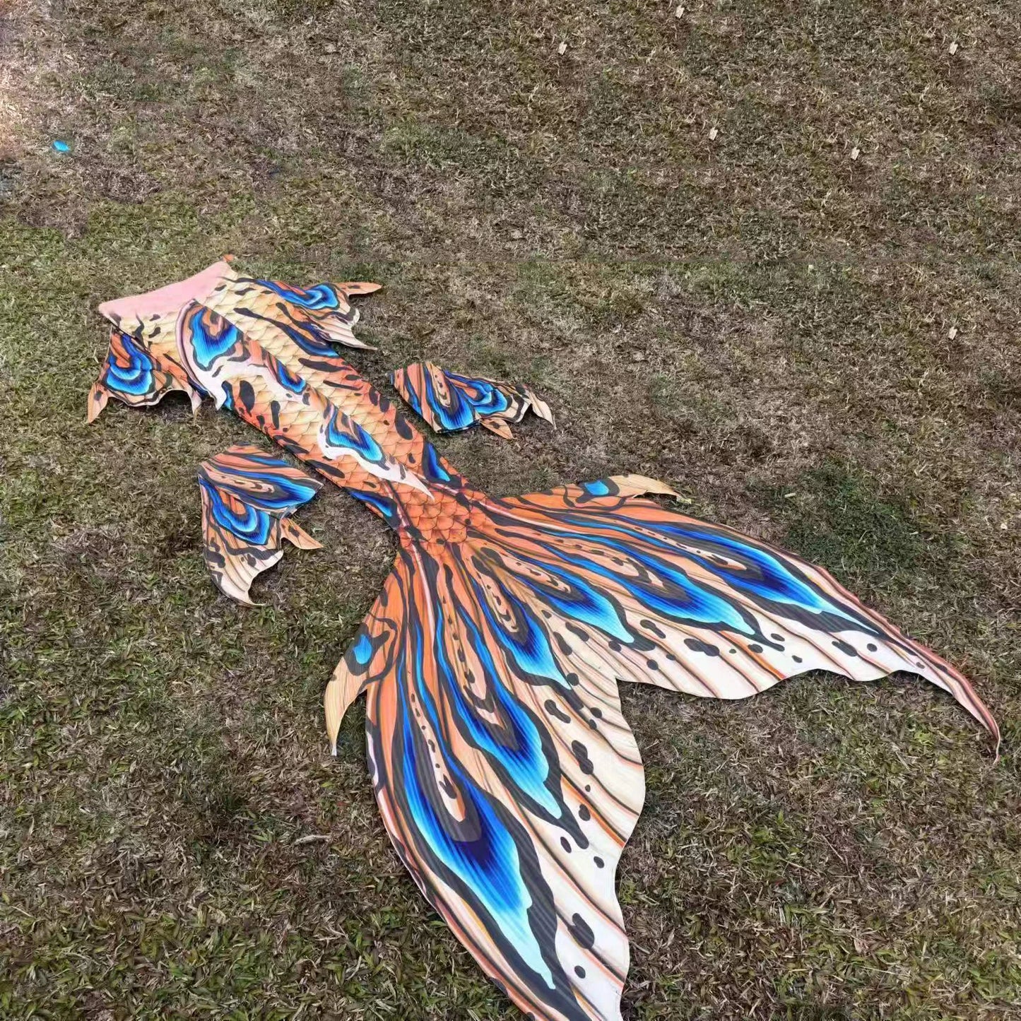 Mermaid Big Tail Costume Swimsuit Handmade Sewn High Quality Mermaid Tail Oceanarium Swimming Photography Costume