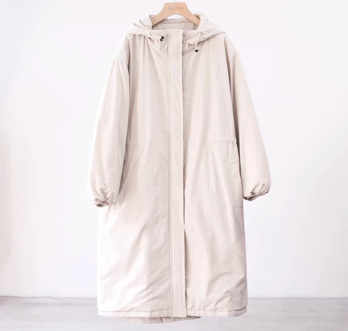 Winter Fashion New Women's Down Cotton Coat Commuting Oversized Hooded Parkas