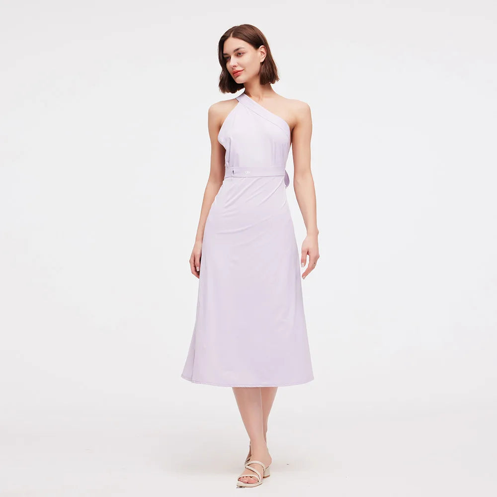 OhSunny One-Piece Beachy Sarong,Summer Multifunctional Bikini Cover Ups,UPF50+ Ice Feeling Long Skirts,Large Size 4 Ways to Wear