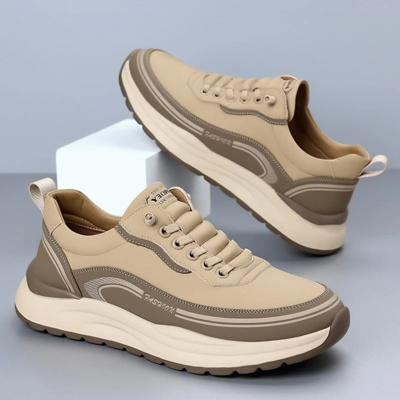 Men's Large-Size Mesh Shoes for Autumn New Arrival - Breathable Hollow-Out Casual Sneakers Trendy Versatile Men's Athletic Shoes