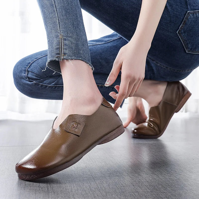 2021 New Fashion Leather Shoes