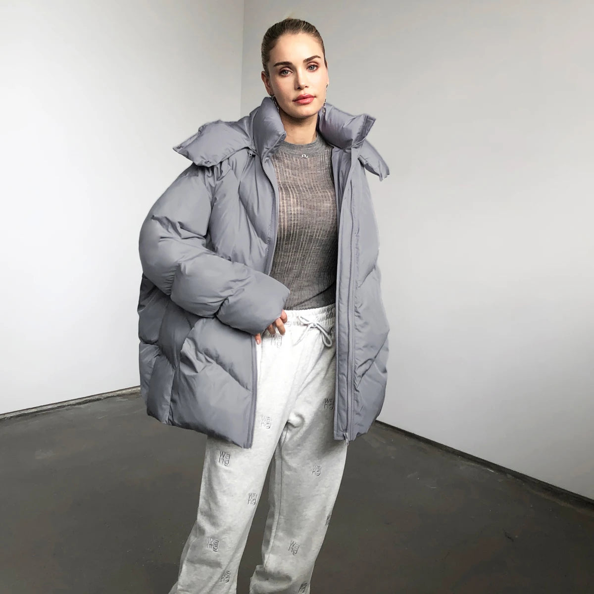 2025 Women Winter coat Stylish Thick Warm Parkas