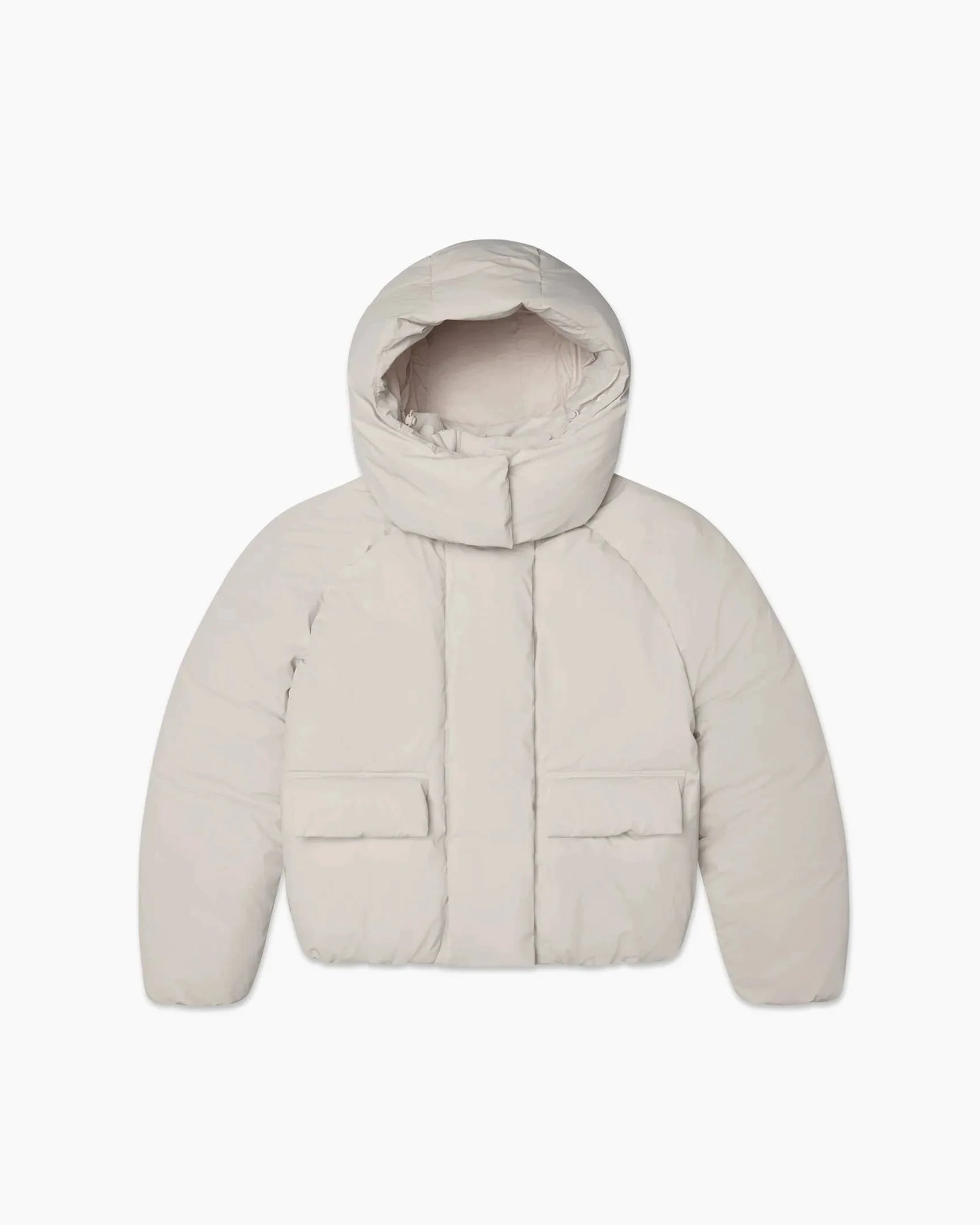 Kylie same style KHY detachable hooded zippered cotton jacket DROP002 thick warm bread coat