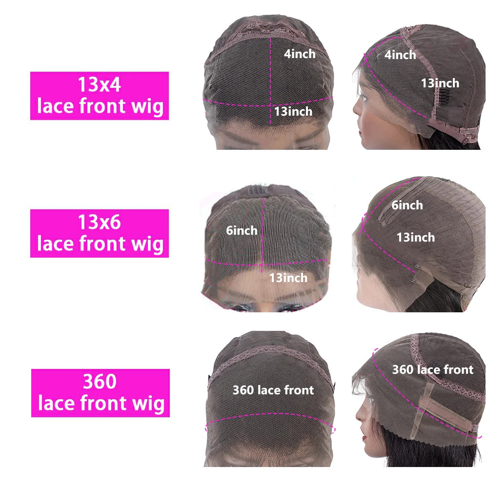 13x4 Hd Lace Frontal Wig 13x6 Lace Front Human Hair Wigs For Black Women 30 32 Inch Body Wave Lace Front Wig Brazilian Hair Wig