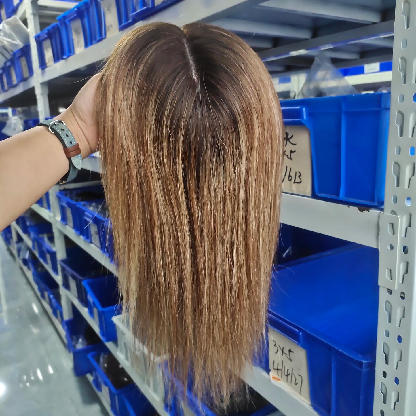 Moresoo Virgin Hair Topper Human Hair 12 Months Virgin Hair Piece High Quality Brazilian Hair 6*7Inch Base for Women Hair Piece