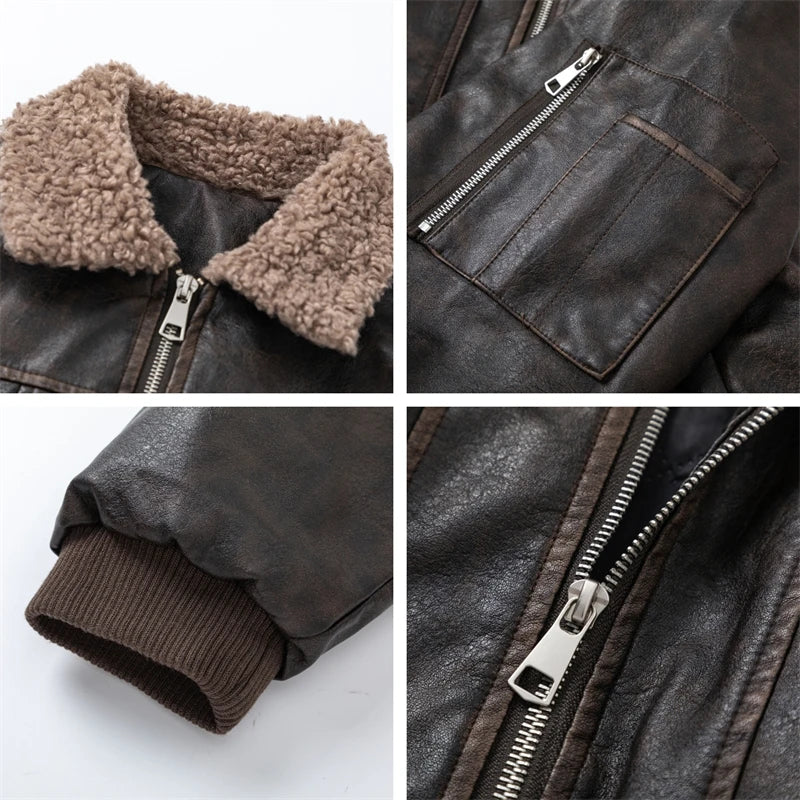 Winter Coats Woman 2024 New in Outerwears Jackets for Women Offers Female Outer Faux Fur Coat Women's Motorcycle Leather Jacket