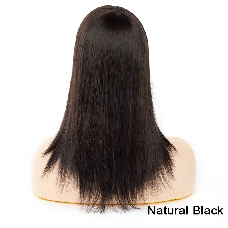 (In Stock)- Straight Hair Topper for Women Long Hair Wigs Human Hair Topper Women's Natural Hairpieces Injection Woman Wigs