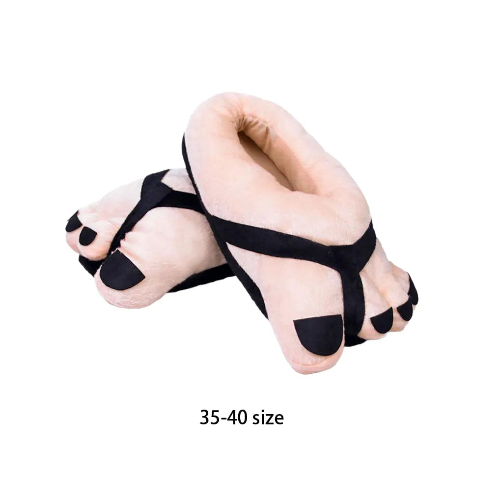 2024 New Household Warm Shoes Thick And Resilient For Ultimate Warmth Funny Winter Warm Slippers Silent Sole