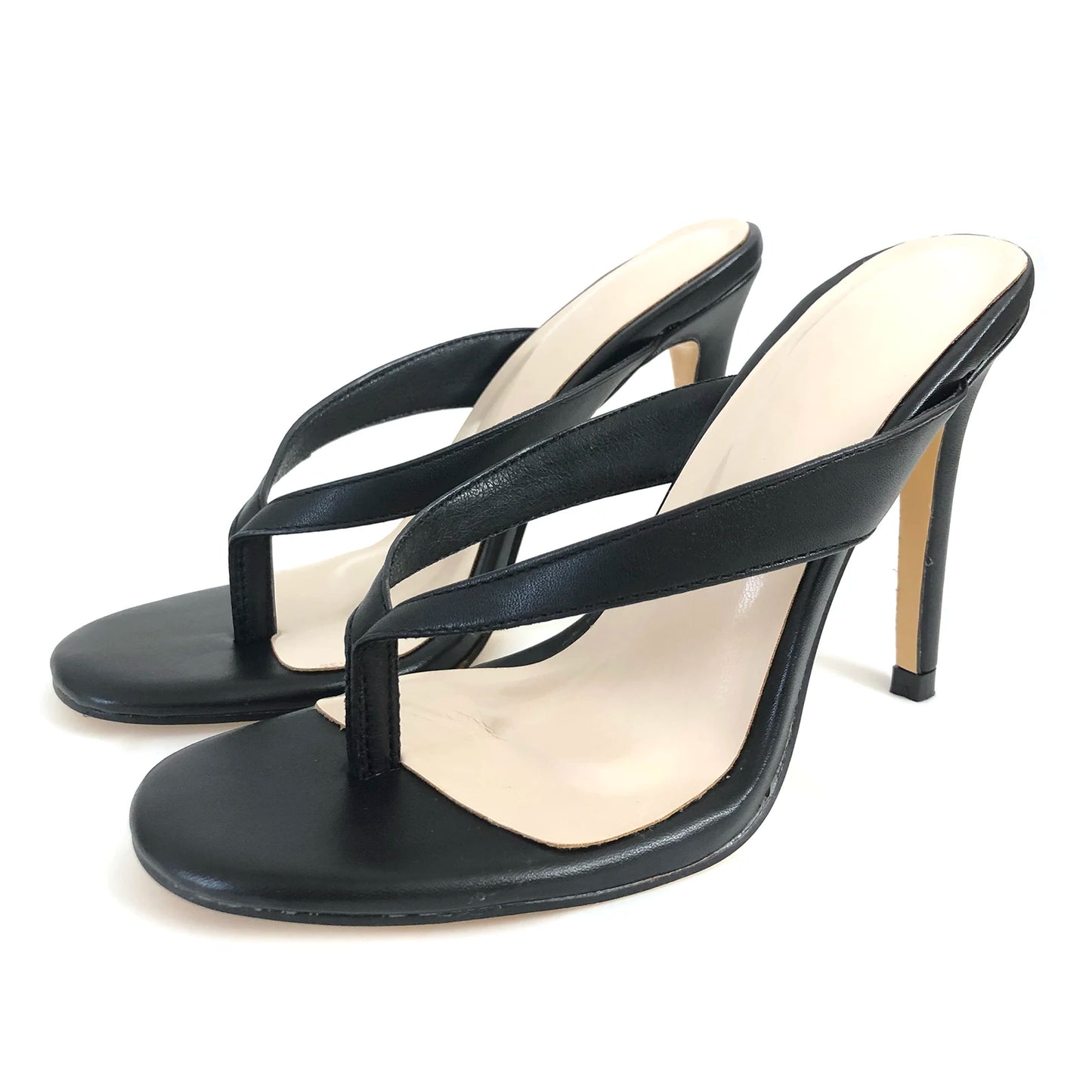 2025 Trend Flip-flops Womens Slipper Sandals Peep Toe High Heels Shoes Ladies Summer Casual Footwear Support Customized