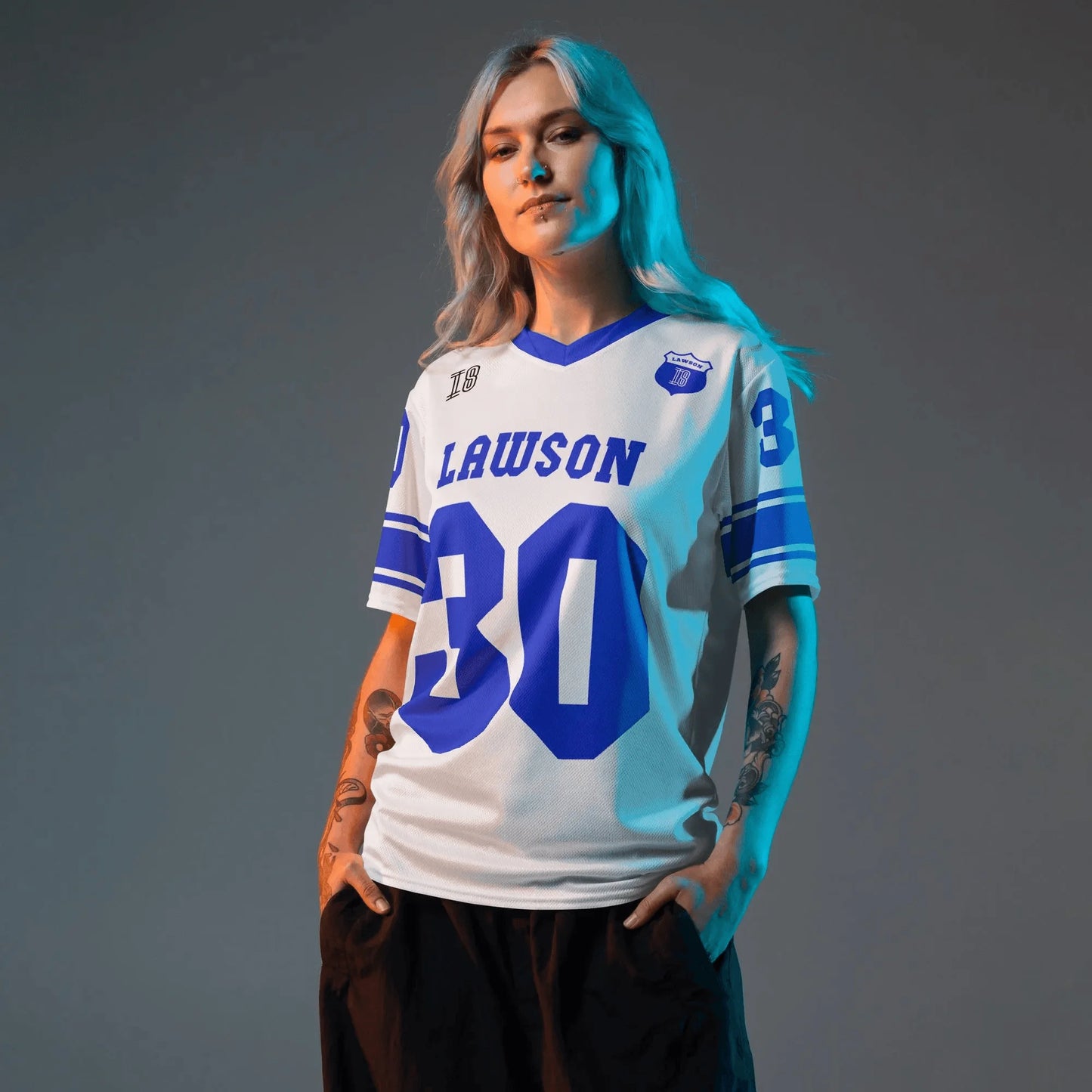 Liam Lawson 2025 Summer New Football Shirt Fan T-shirt Men and Women Fashion T-shirt Quick Drying and Breathable Neutral T-shirt