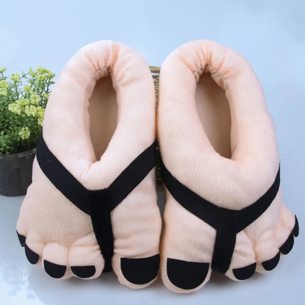 2024 New Household Warm Shoes Thick And Resilient For Ultimate Warmth Funny Winter Warm Slippers Silent Sole