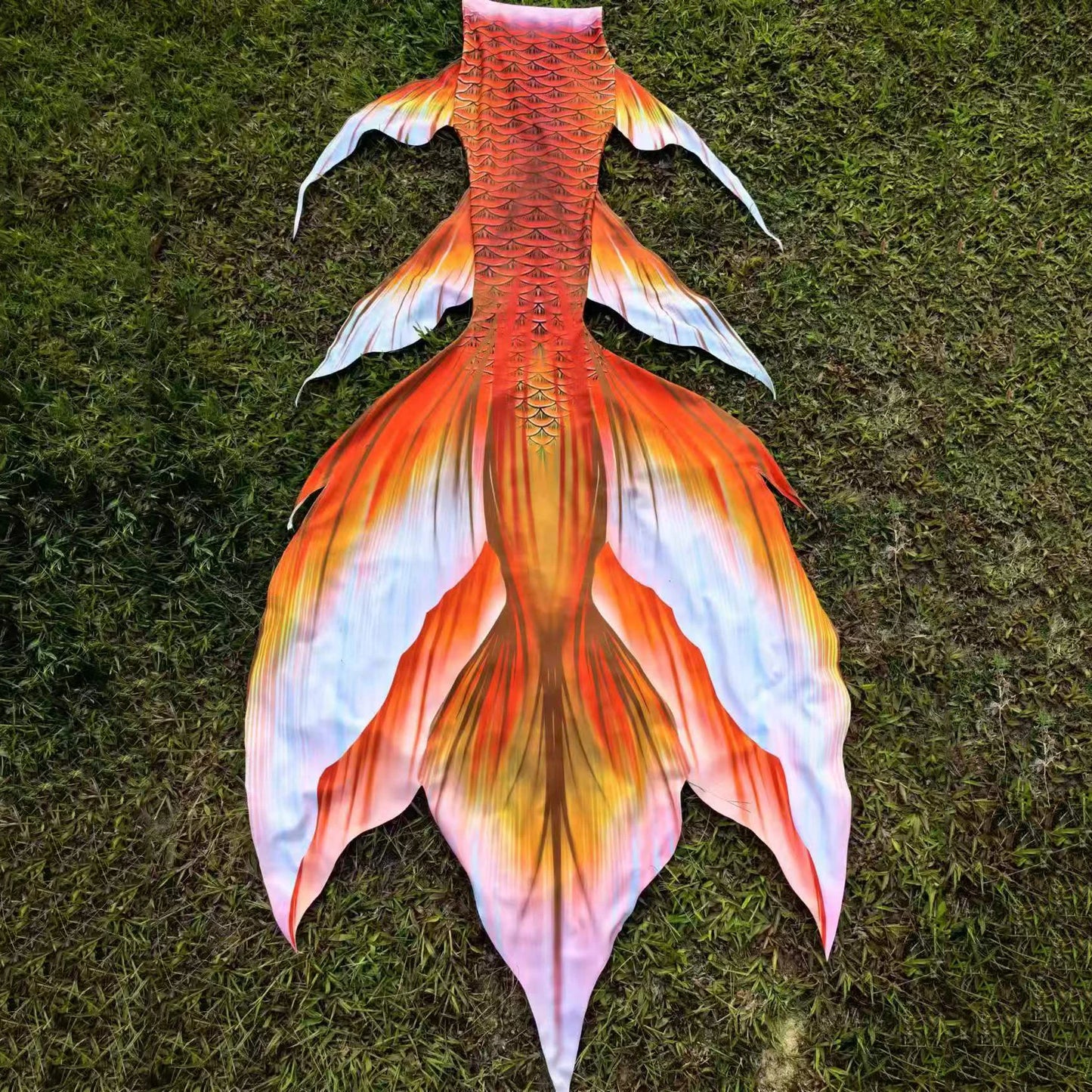 Mermaid Big Tail Costume Swimsuit Handmade Sewn High Quality Mermaid Tail Oceanarium Swimming Photography Costume